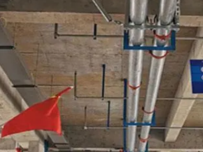 塔河管廊支架的安装方法